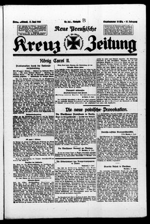 Neue preussische Kreuz-Zeitung vom 11.06.1930