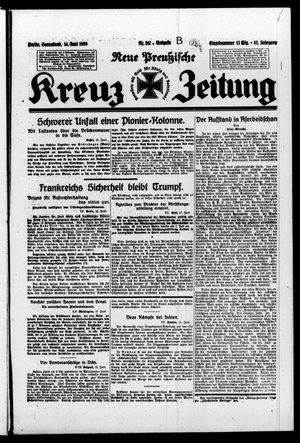 Neue preussische Kreuz-Zeitung vom 14.06.1930