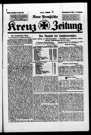 Neue preussische Kreuz-Zeitung vom 24.06.1930