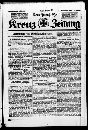Neue preussische Kreuz-Zeitung vom 03.07.1930