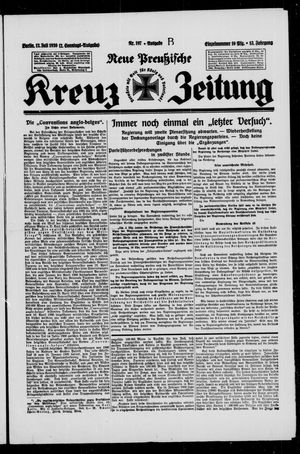 Neue preussische Kreuz-Zeitung vom 13.07.1930