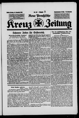 Neue preussische Kreuz-Zeitung vom 19.12.1930