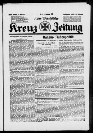 Neue preussische Kreuz-Zeitung vom 15.03.1931