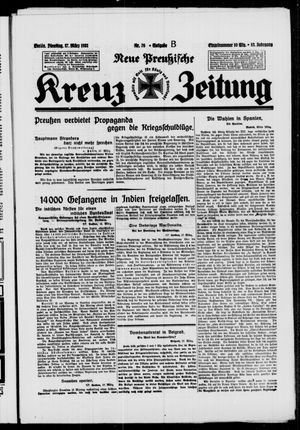 Neue preussische Kreuz-Zeitung vom 17.03.1931
