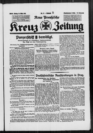 Neue preussische Kreuz-Zeitung vom 20.03.1931