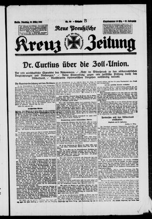 Neue preussische Kreuz-Zeitung vom 31.03.1931