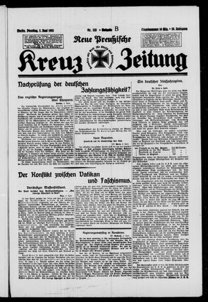 Neue preussische Kreuz-Zeitung vom 02.06.1931