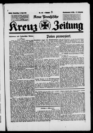 Neue preussische Kreuz-Zeitung vom 11.06.1931