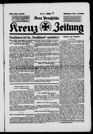 Neue preussische Kreuz-Zeitung vom 03.07.1931