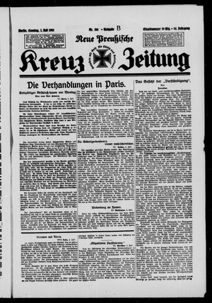 Neue preussische Kreuz-Zeitung vom 05.07.1931
