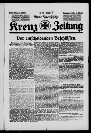 Neue preussische Kreuz-Zeitung vom 15.07.1931