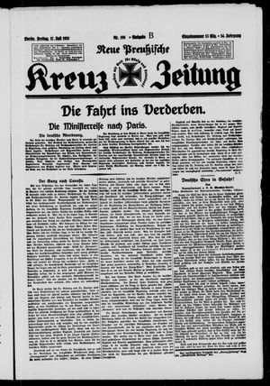 Neue preussische Kreuz-Zeitung on Jul 17, 1931