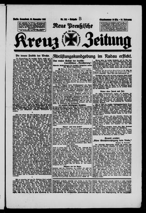 Neue preussische Kreuz-Zeitung vom 28.11.1931