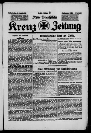 Neue preussische Kreuz-Zeitung vom 25.12.1931