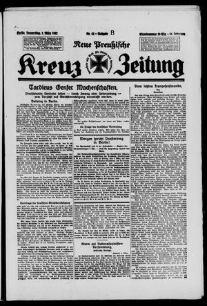 Neue preussische Kreuz-Zeitung vom 03.03.1932