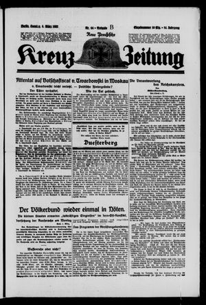 Neue preussische Kreuz-Zeitung vom 06.03.1932