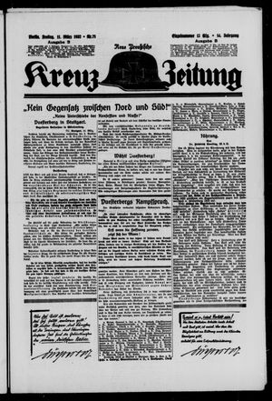 Neue preussische Kreuz-Zeitung vom 11.03.1932