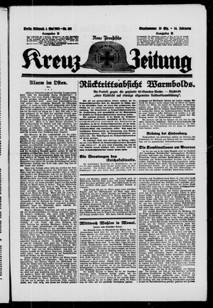 Neue preussische Kreuz-Zeitung vom 04.05.1932