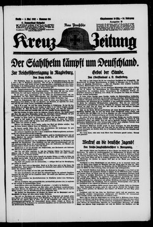 Neue preussische Kreuz-Zeitung vom 05.05.1932