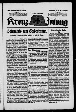 Neue preussische Kreuz-Zeitung vom 07.05.1932