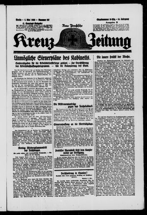 Neue preussische Kreuz-Zeitung vom 08.05.1932
