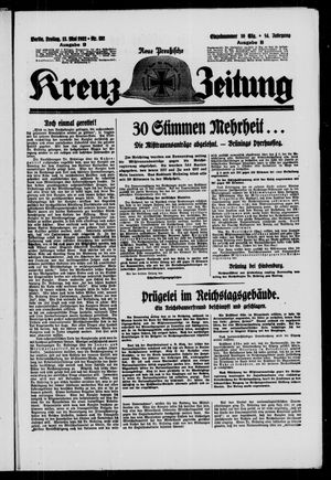 Neue preussische Kreuz-Zeitung vom 13.05.1932