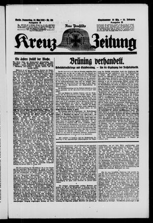 Neue preussische Kreuz-Zeitung vom 19.05.1932