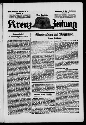 Neue preussische Kreuz-Zeitung vom 25.05.1932