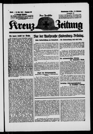 Neue preussische Kreuz-Zeitung vom 29.05.1932