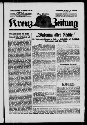 Neue preussische Kreuz-Zeitung vom 09.06.1932