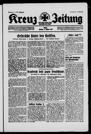 Kreuz-Zeitung vom 06.01.1933