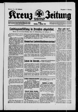 Kreuz-Zeitung vom 05.02.1933