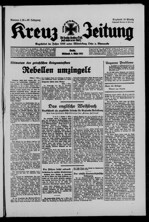 Kreuz-Zeitung vom 06.03.1935