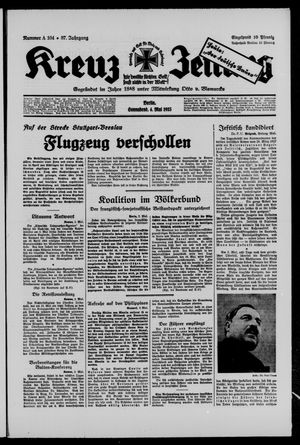 Kreuz-Zeitung vom 04.05.1935