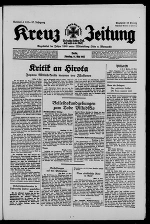 Kreuz-Zeitung vom 14.05.1935