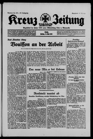 Kreuz-Zeitung vom 31.05.1935