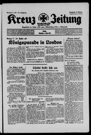 Kreuz-Zeitung vom 04.06.1935