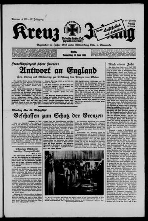 Kreuz-Zeitung vom 13.06.1935