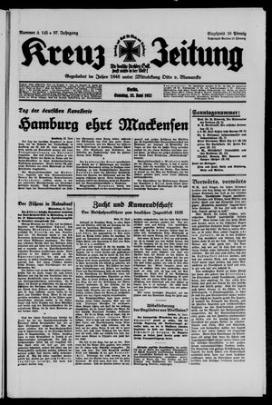 Kreuz-Zeitung vom 23.06.1935
