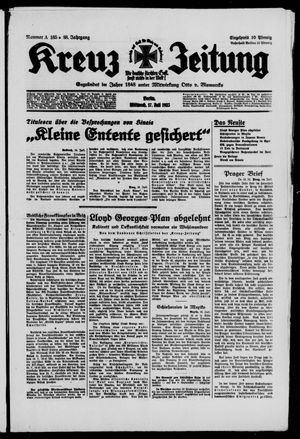 Kreuz-Zeitung vom 17.07.1935