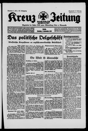 Kreuz-Zeitung vom 01.09.1935