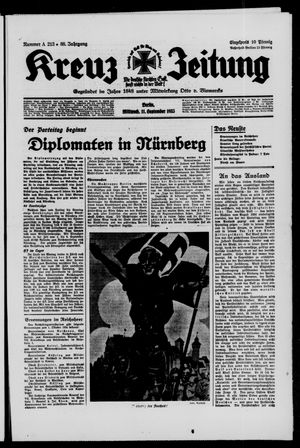 Kreuz-Zeitung vom 11.09.1935