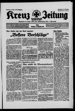 Kreuz-Zeitung vom 24.09.1935