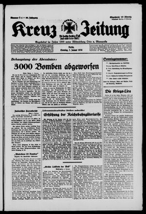 Kreuz-Zeitung vom 05.01.1936