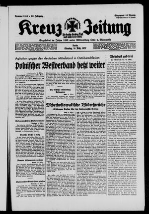 Kreuz-Zeitung vom 16.03.1937