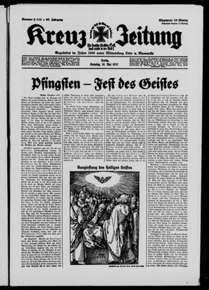 Kreuz-Zeitung vom 16.05.1937