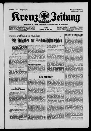 Kreuz-Zeitung vom 30.05.1937