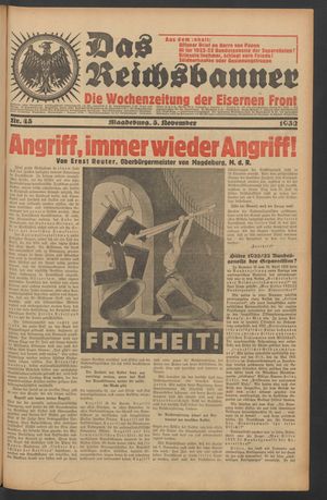 Das Reichsbanner vom 05.11.1932