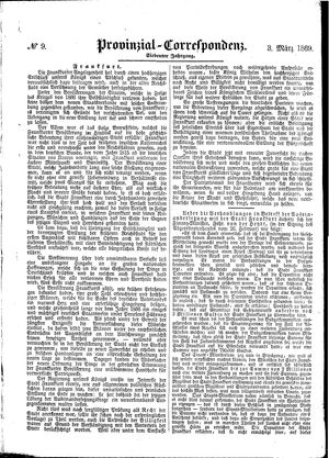 Provinzial-Correspondenz vom 03.03.1869