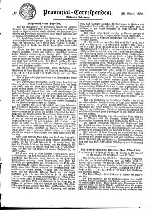 Provinzial-Correspondenz vom 28.04.1869